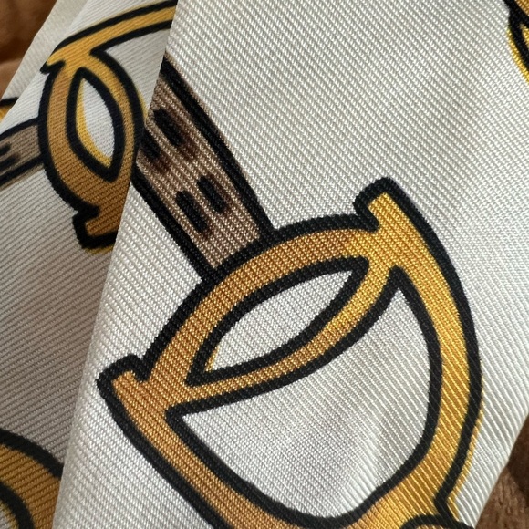 GUCCI Silk Headband Horsebit Design - Picture 7 of 9